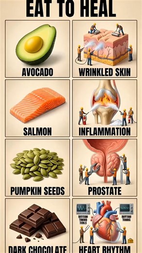 Eat to Heal | Foods That Support Skin, Inflammation, Heart & Prostate Health
