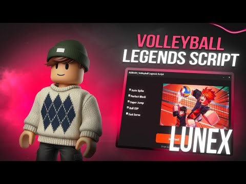 Roblox Volleyball Legends Script | Hitbox, Esp, Auto Bump, Auto SPIN, (Mobile & PC) | UPDATE