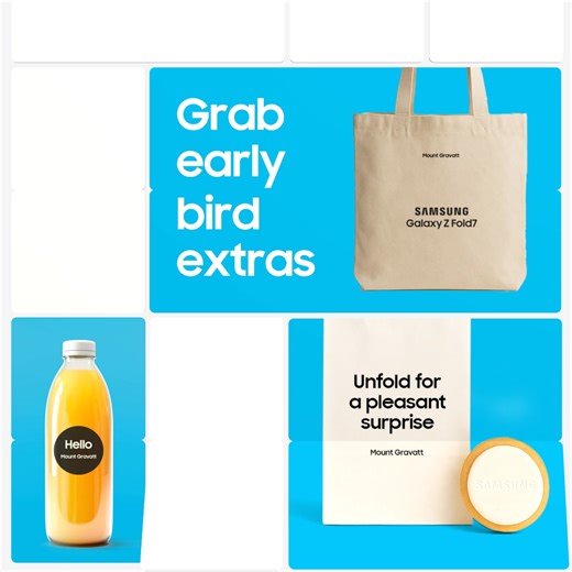 Celebrate the launch of the new Samsung Experience Store at Westfield Mt Gravatt on July 25, with major prize giveaways every hour*, early-bird freebies, epic entertainment and more! *T&C’s apply | Samsung