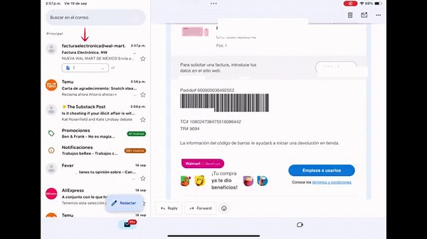 ¿Cómo facturar mi compra en línea de Walmart?