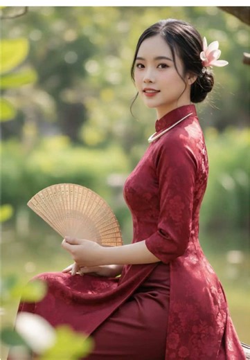 Hướng dẫn sử dụng hiệu ứng ảnh áo dài Tết vui vẻ