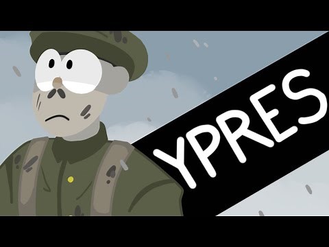 The First Battle of Ypres 1914 - animated