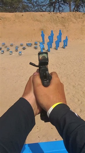 I'd say this was a pretty decent and quick smashing of targets! 1st match with my MPA DS9 Comp Open