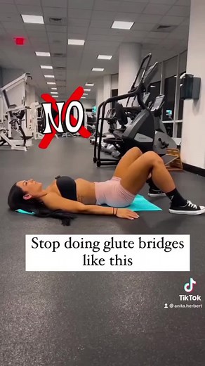 Easy Glute Bridges Workout at Home with Anita Herbert