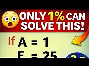 99% FAIL This Letter Math Puzzle!