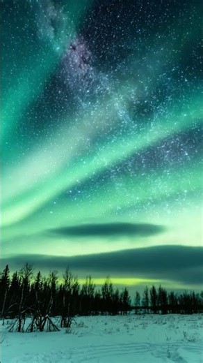 AURORA HEALING: Ambient & Heartbeat#japaneseambient #meditation #mentalhealth #северноесияние