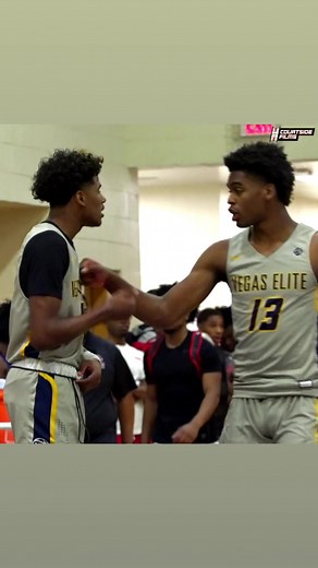 4 years ago, Jalen Green & Josh Christopher teamed up in Vegas 🍿 | Courtside Films