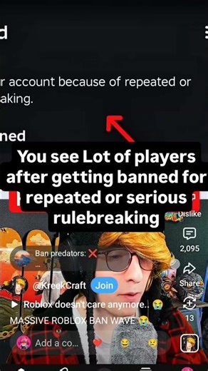 MASSIVE ROBLOX BAN WAVE