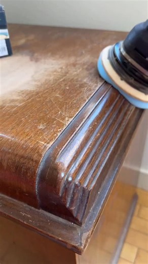 Fixer Upper Before And After🏘 | Credit • @extreme.furniture.makeover Where have you been? Rounded edges, detailed parts - now you can sand that all without cutting it... | Instagram