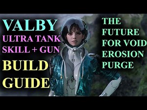 Valby is the Future for Void Erosion Purge | Tank and Skill Gun Mobbing Build | The First Descendant