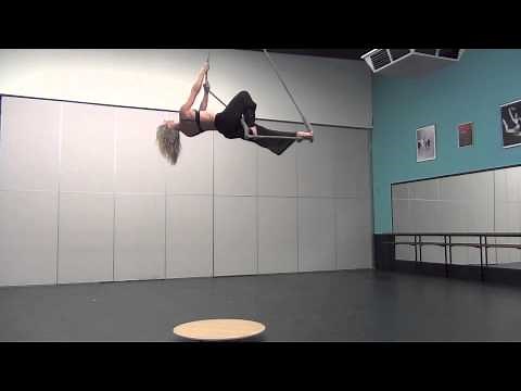 Lyrical and hard core Dance Trapeze act. By Dawn Pascoe, Natural Wings