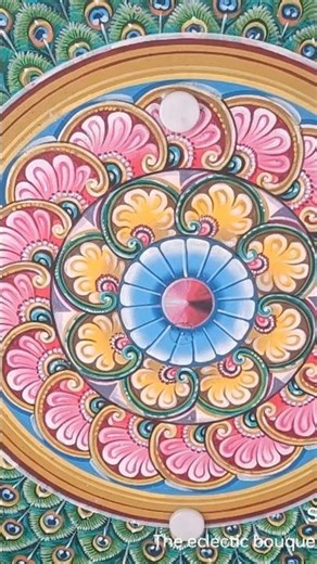 Hypnotic Mandala to Spiral Animation | AI Generated Relaxing Visual 🛞🌀🌸🏵️💠 #ai #shorts