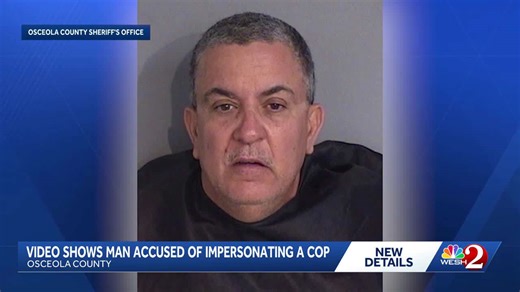 'Show me your badge': Man charged with impersonating a police officer in Osceola County