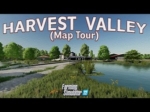 “HARVEST VALLEY” FS22 MAP TOUR! | NEW MOD MAP! | Farming Simulator 22 (Review) PS5.