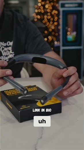 Neck Reading Light: 3 Brightness Settings!