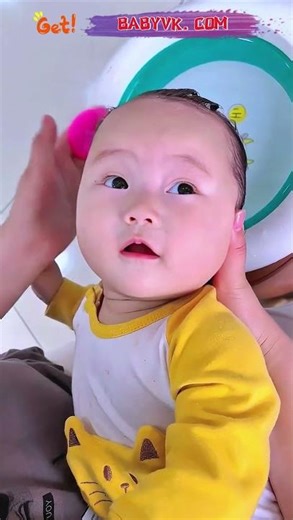 Silicone Baby Shampoo Brush – Clean Baby Hair Without Scratching #BabyBath