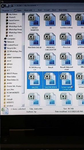 How to Open Multiple Excel Files in Single Click #shorts #trickshots #computer #shortsvideos
