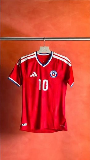 The new home Chile Jersey is just beautiful 🇨🇱❤️ #adidas #football #footballjersey