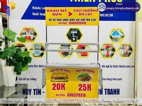 Thùng Bán Hàng Đặt Sau Xe – Giải Pháp Kinh Doanh Di Động Siêu Tiện Lợi