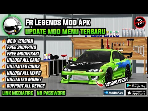 UPDATE !! FR Legends Mod Apk V0.4.7 | Terbaru 2026 - Unlimited Money & Unlock All Cars