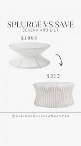 4K views | We love this Serena and Lily inspired coffee table  Its...