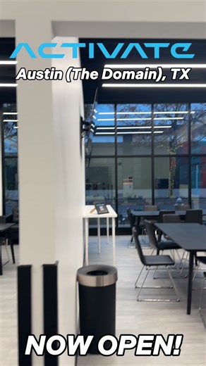 Get ready, Austin! 🎉 The world’s first active gaming facility is now open at The Domain! 🕹️ With over 800 games, from beginner to expert challenges, there’s something for everyone. Book Now and Enter The Game! | Activate - Austin