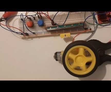 Arduino Control DC Motor Speed and Direction Using a Potentiometer & But