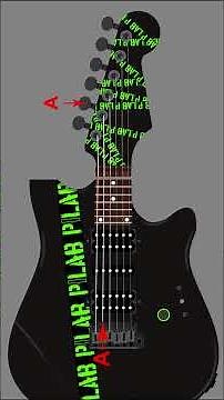 Electric Guitar Tuner - Standard Tuning for 6 String (E A D G B E) #guitartuner ตั้งสายกีต้าร์