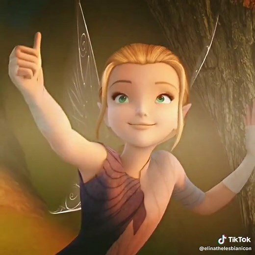 Glimmer Tinkerbell Pixie Hollow Games Finish Line Scene