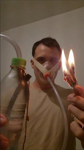 If World War III happens, I'll be prepared 😎 #gas #gasmask #survival #survivalhacks #craft