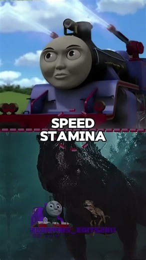 Dinosaurs vs Engines part 1 #thomasthetankengine #jurassicworld