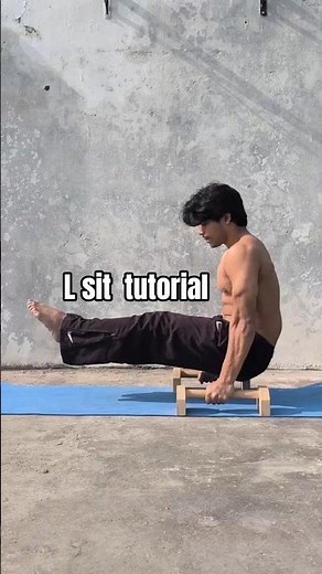 L-Sit Tutorial | Step-by-Step Guide to Unlock L-Sit (Beginner to Advanced) 💪 | #shorts #lsit