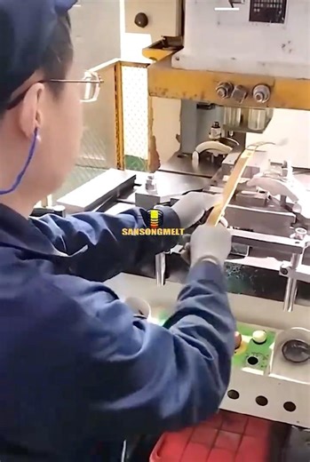 SanSongMelt- Gold Bar Making Machine Mint Bars Coins Machine Logo Stamping Machine