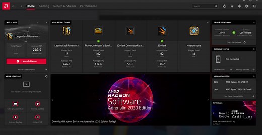 AMD Updates Radeon Software Adrenalin Suite, Brings Crash Protection, Accessibility Tweaks