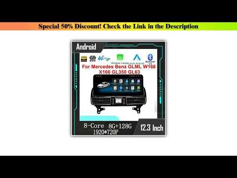 First Look Android System Car Multimedia Radio For Mercedes ML W166 GL X166 GLE WIFI SIM HD Touch S