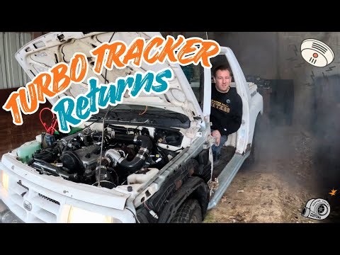 Return Of The TURBO Chevy Tracker / Suzuki Samurai, And It's Rich......Tuning With Fuel Pressure