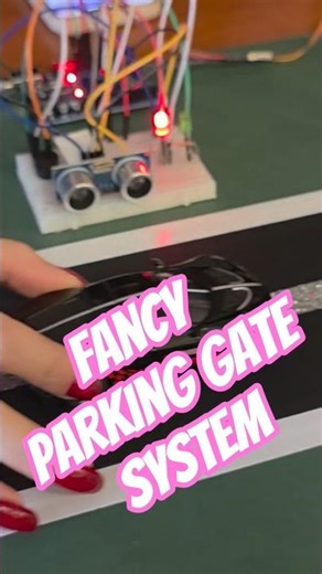 Fancy Parking Gate System, KTU Electrical and Electronics Engineering, Freshman Project