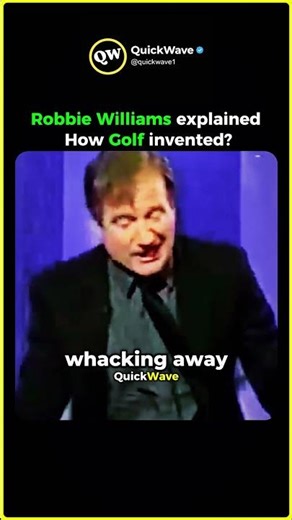 Robin Williams’ Hilarious Explanation of How Golf Was Invented 😂