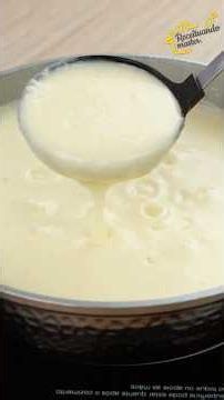 Learn how to make a creamy white sauce recipe for pasta and lasagna! #recipes #whitesauce