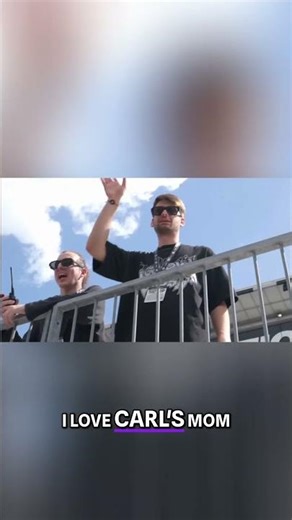 MrBeast & Karl Jacobs: The Crowd Loves Karl's MOM! #shorts