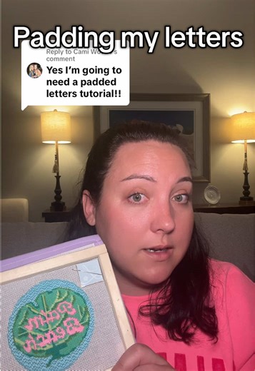 How to Pad Your Needlepoint Letters Effectively