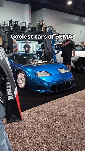 Bugatti EB 110, definitely a hit at this year’s SEMA Show 😍 @greg0rypark #Bugatti #EB110 #SEMA | Slammed UK