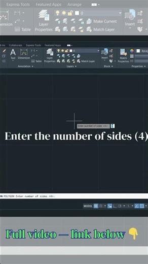 Draw Perfect Polygons in AutoCAD (Quick Tip)