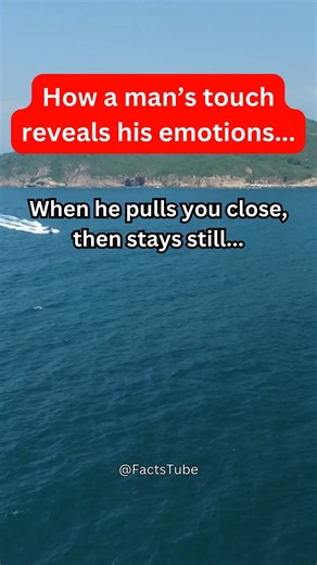 How a man’s touch reveals his emotions 🤍✨ Every touch has a theme—comfort, care, or silent love. These are the small ways men say everything without speaking 💬 Tag someone who understands feelings beyond words 👇 #TouchPsychology #MaleEmotions #BodyLanguageFacts #LovePsychology #MenInLove #EmotionalConnection #HumanBehavior #RelationshipFacts | FactsTube