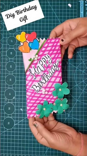 DIY-Cute Birthday Gift ideas for Best friend#shorts#birthdaycard#chocolate#diy#viralshorts#giftideas