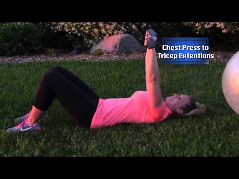 Chest Press to Tricep Extension