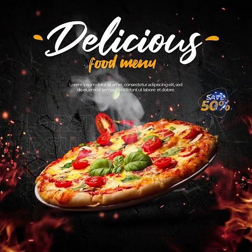 Cheesy Pizza Ad 🔥 🍕 | Realistic Motion Graphics