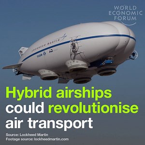 Meet the hybrid airships transforming transport. Read more: http://wef.ch/2mXYfmm | World Economic Forum