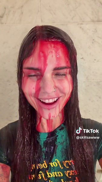 help this stained my shower 😭 #redhair | hair