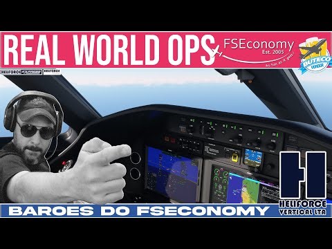🔴LIVE FS2020 - BARÕES DO FSEconomy | REAL WORLD OPS (EP.27)